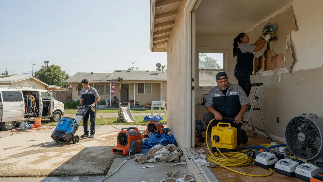 Water Damage Restoration in Potts Camp, MS near me